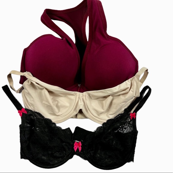 32DDD LOT of 3 bras Victoria Secret Adore me - Picture 1 of 4